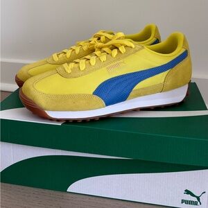 Puma Easy Rider Yellow and Blue Sneakers